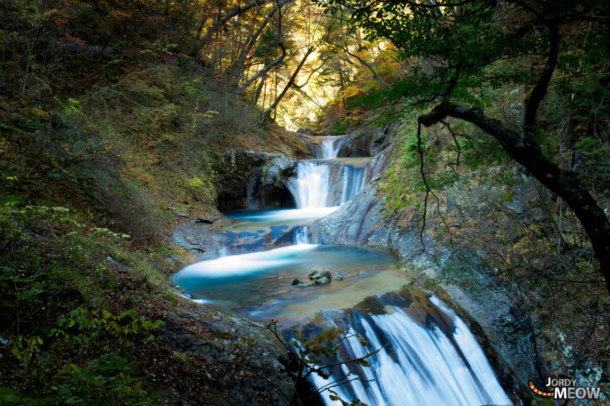 autumn, chubu, japan, japanese, natural, nature, waterfall, yamanashi