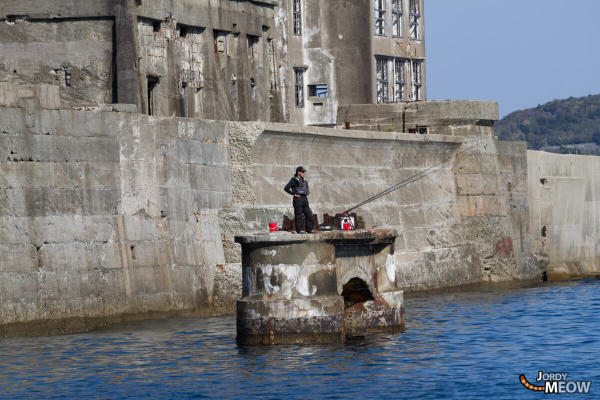 Hashima Island - Fisherman