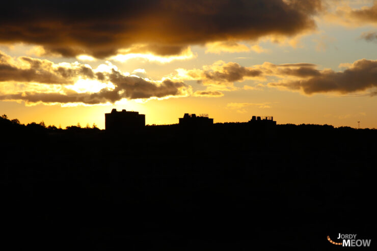 Desolate Matsuo Mine: Abandoned Japan Sunset.