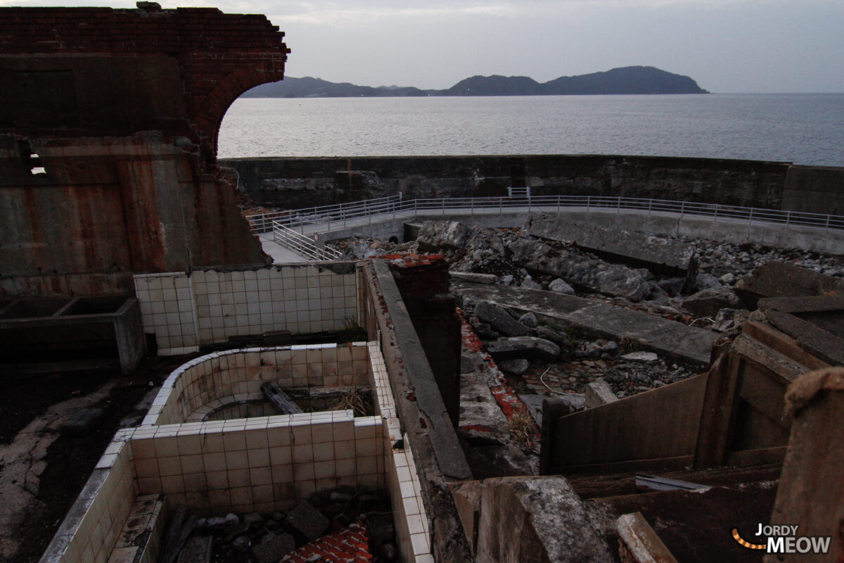 Hashima Island - Public Bath