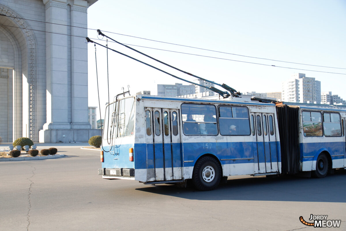 Trolley Bus in Pyongyang