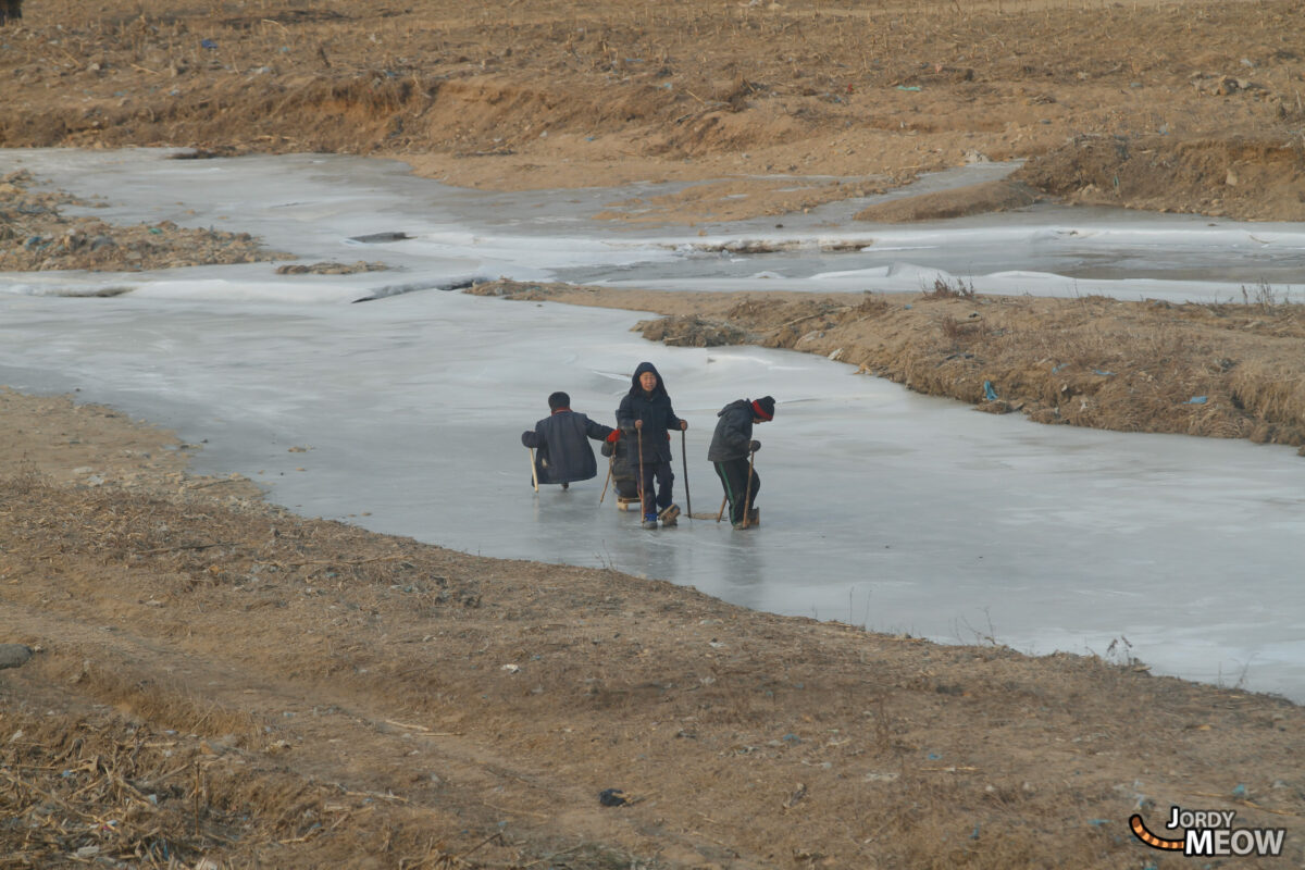 Skating in North Korea