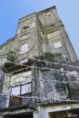 Barbed Wire at the Negishi Grandstand