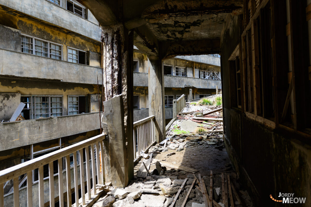 Balconies of Gunkanjima