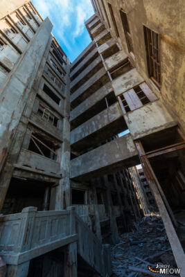 Layers of Footbridges on Gunkanjima