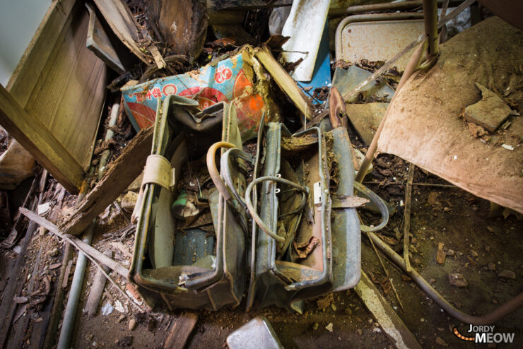 Forgotten Medical Center: A haunting reminder of decay and neglect in abandoned clinic.