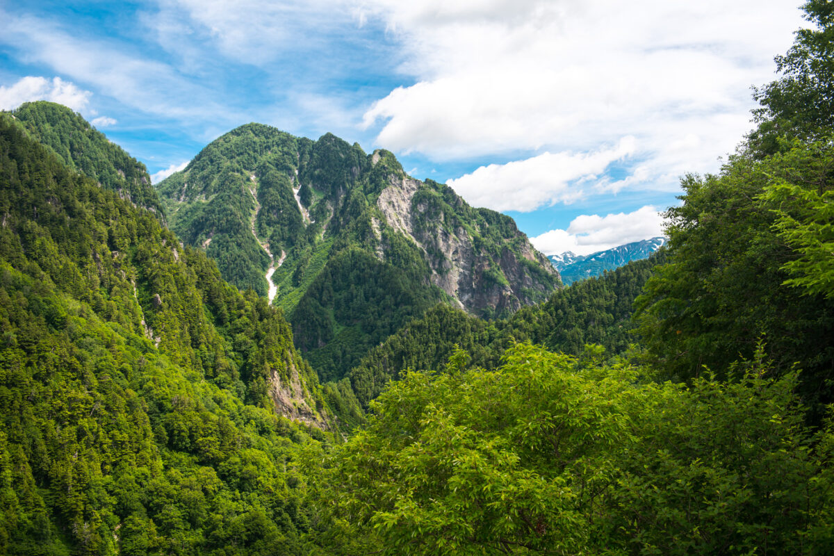 Japanese Alps at Kurobe