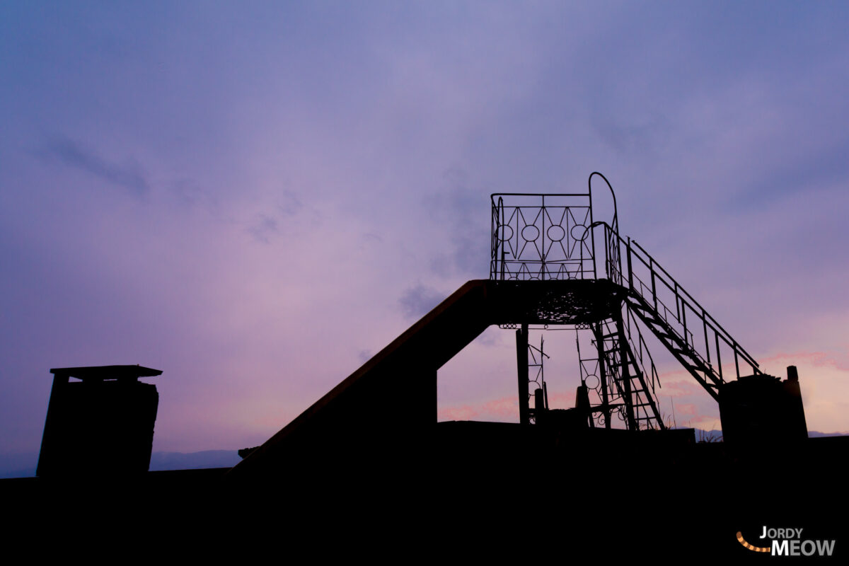 Gunkanjima Rooftop Slide