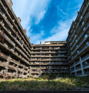 Exploring Gunkanjima: The eerie abandoned city in Nagasaki, Japan.