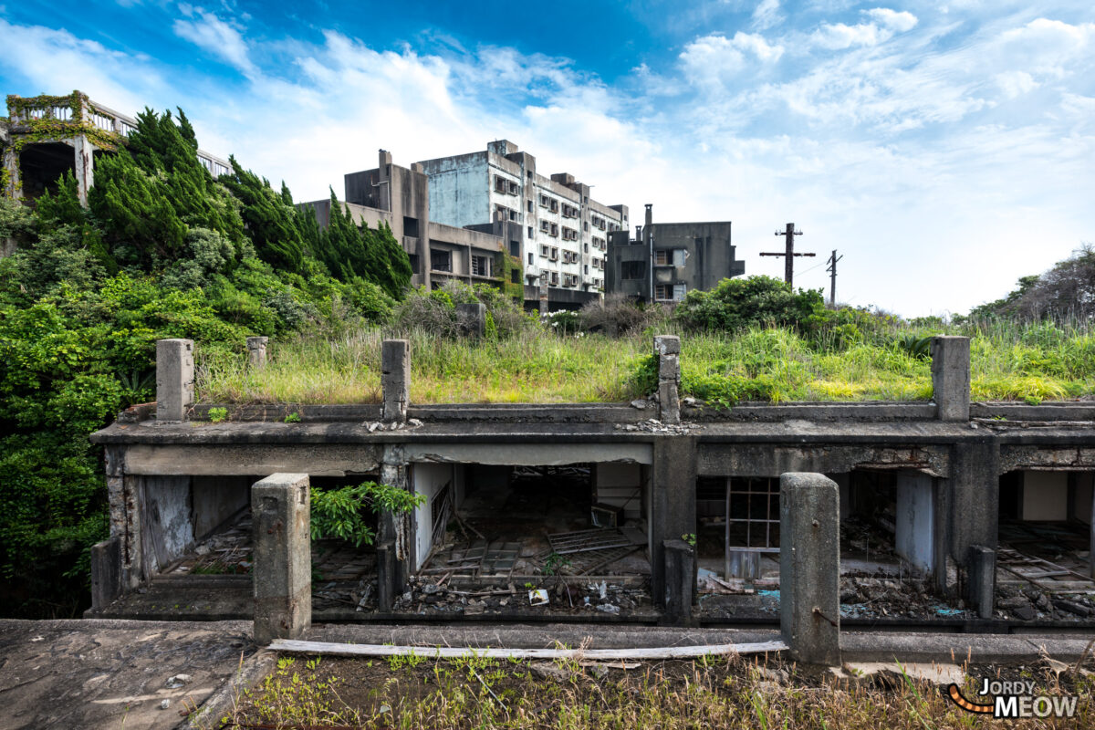 Gunkanjima Apartments Roof