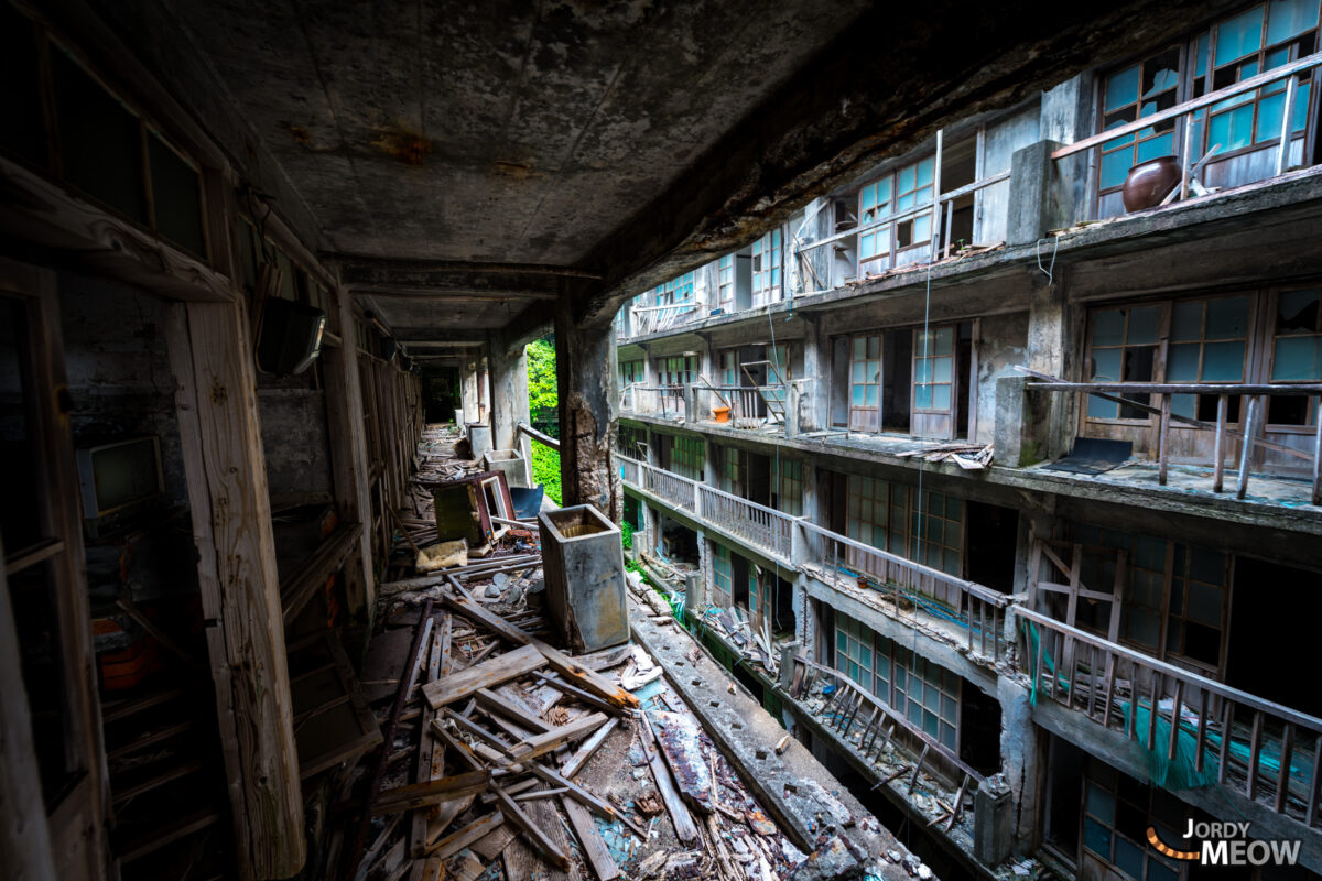 Scary Hashima Apartments