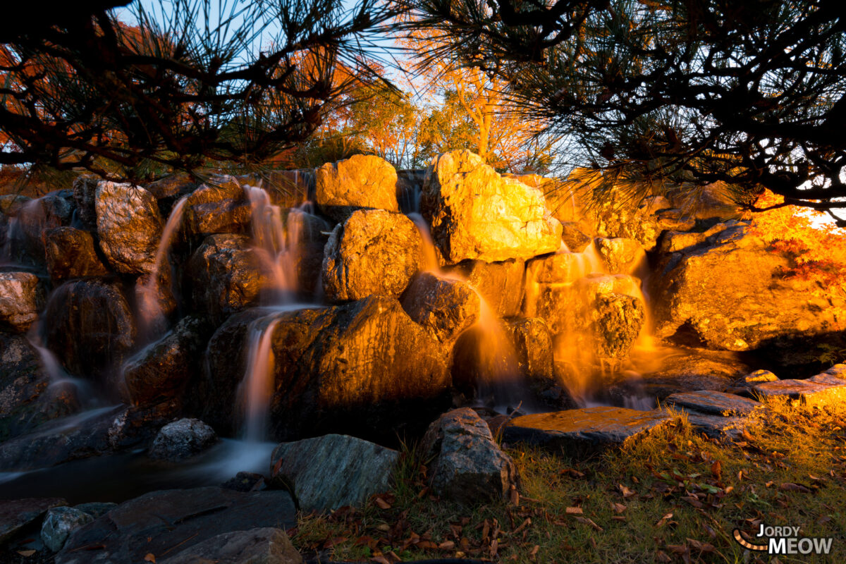 Orange Waterfall