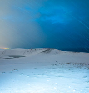 Tranquil beauty of Tottori Sand Dunes.