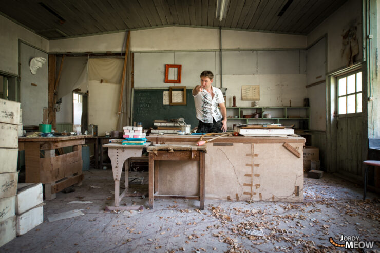 Discover hidden treasures in the abandoned School of Ghost Plasters.