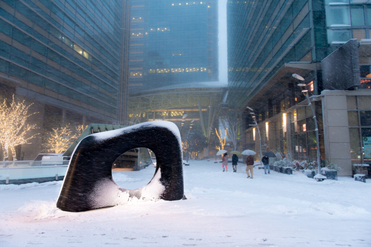 Snowy Midtown Front