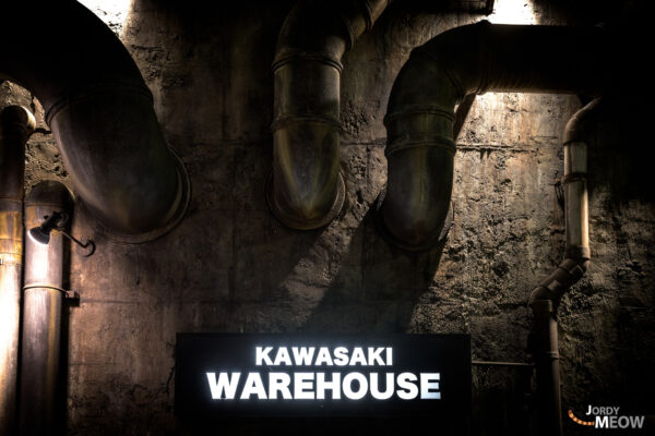 Discover the eerie charm of Kawasaki Warehouse, a gaming center inspired by Kowloon Walled City.