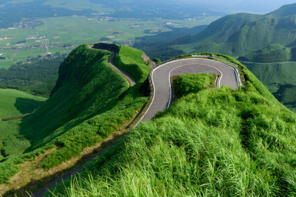 Breathtaking drive through lush mountains on Scenic Laputa Road.