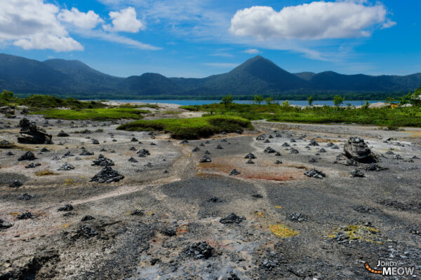 Mystical beauty of Mount Osore: Aomoris captivating caldera volcano in Japan.