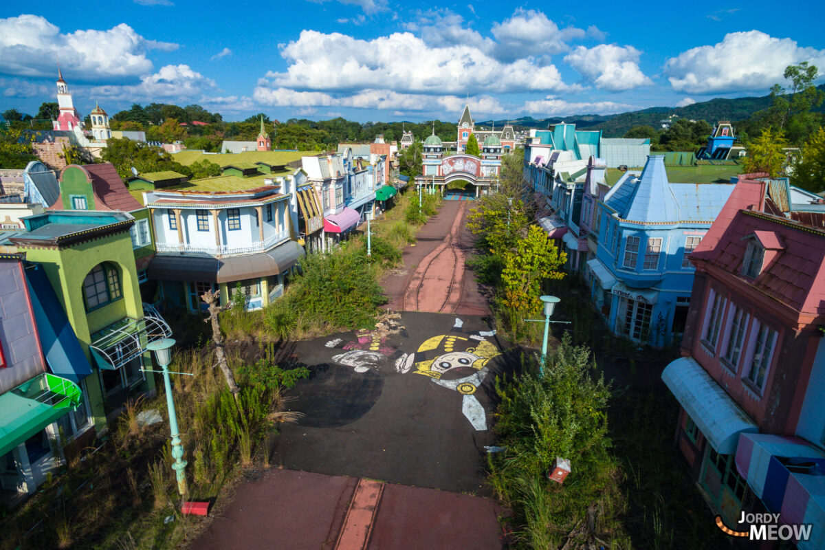 abandoned, amusement-park, asia, attraction-park, drone, haikyo, japan, japanese, kansai, nara, ruin, theme-park, urban exploration, urbex