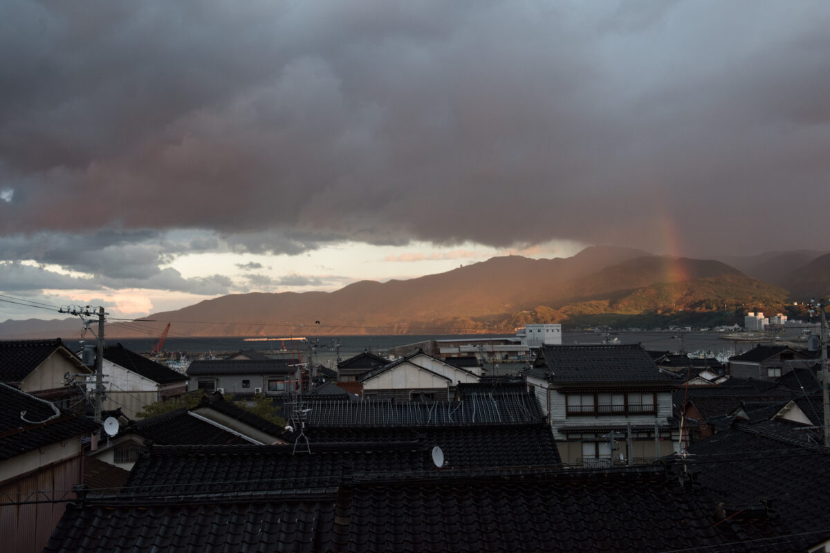 asia, chubu, ishikawa, japan, japanese, natural, nature, ricefield, sunset