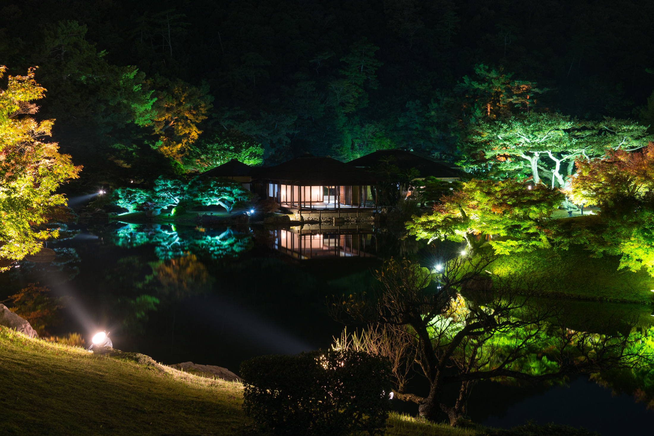 autumn, garden, japan, japanese, kagawa, shikoku