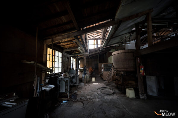 Decaying Miso Factory in Nagano, Japan - Explore the haunting ruins of tradition.