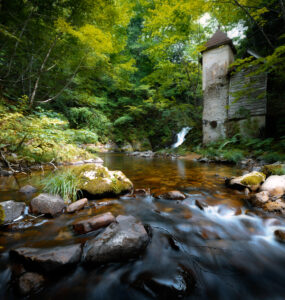 Discover the allure of Mystical Forest Hydro Plant in Aomori, Japan - a captivating urban exploration site.