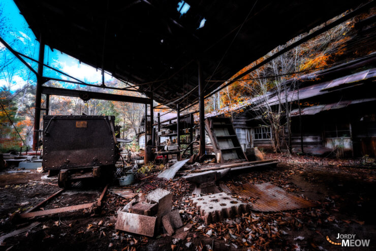 Explore haunting ruins of Nichitsu Mine in Chichibu, Japan - industrial decay reclaimed by nature.