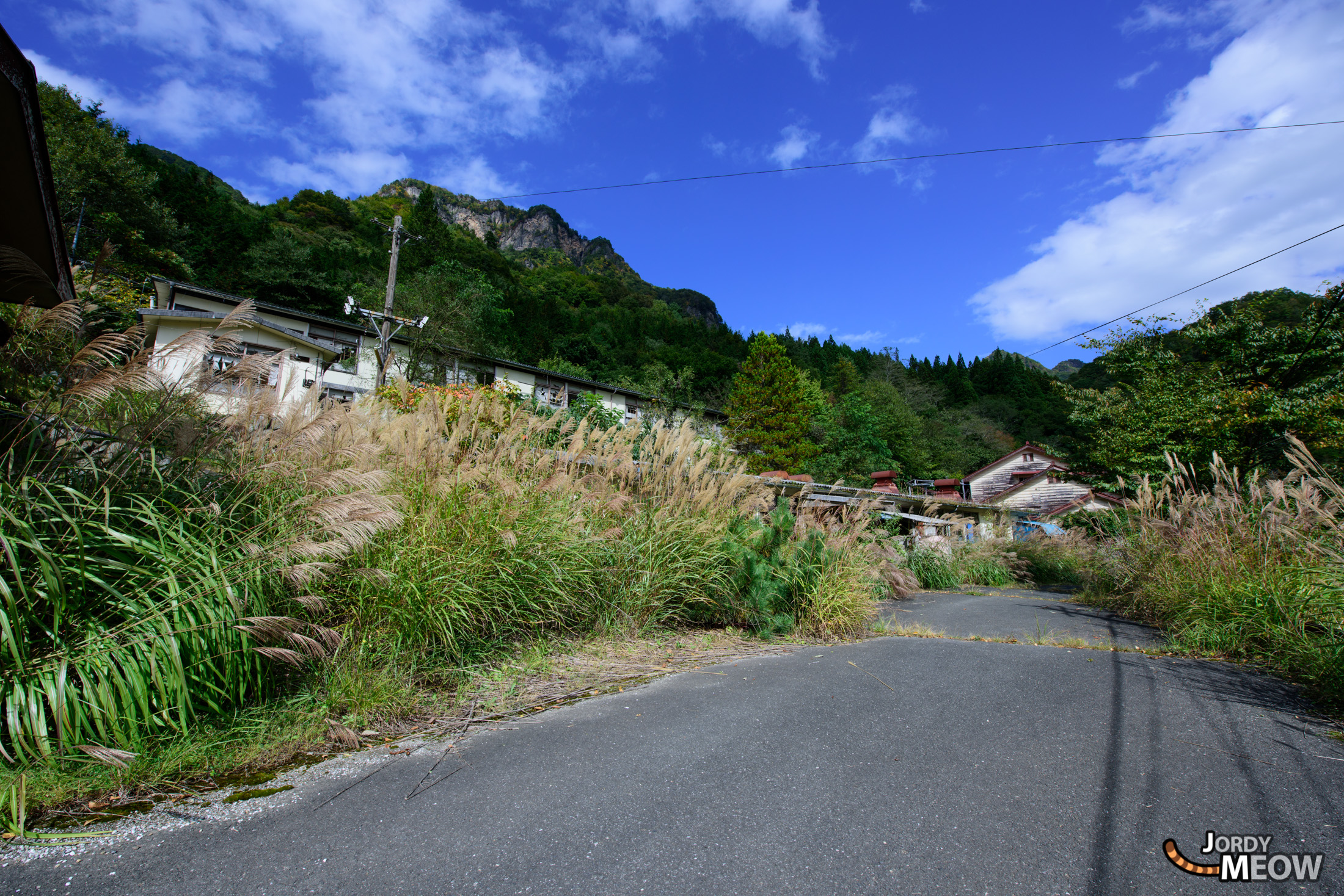 Forgotten beauty of Nichitsu Village: nature reclaiming Japans abandoned mining community.