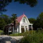Replica of Satsuki and Meis iconic house from My Neighbor Totoro in Nagoya, Japan.