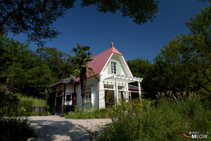 Replica of Satsuki and Meis iconic house from My Neighbor Totoro in Nagoya, Japan.