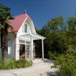 Replica of Satsuki and Meis house from My Neighbor Totoro at Worlds Fair in Nagoya.