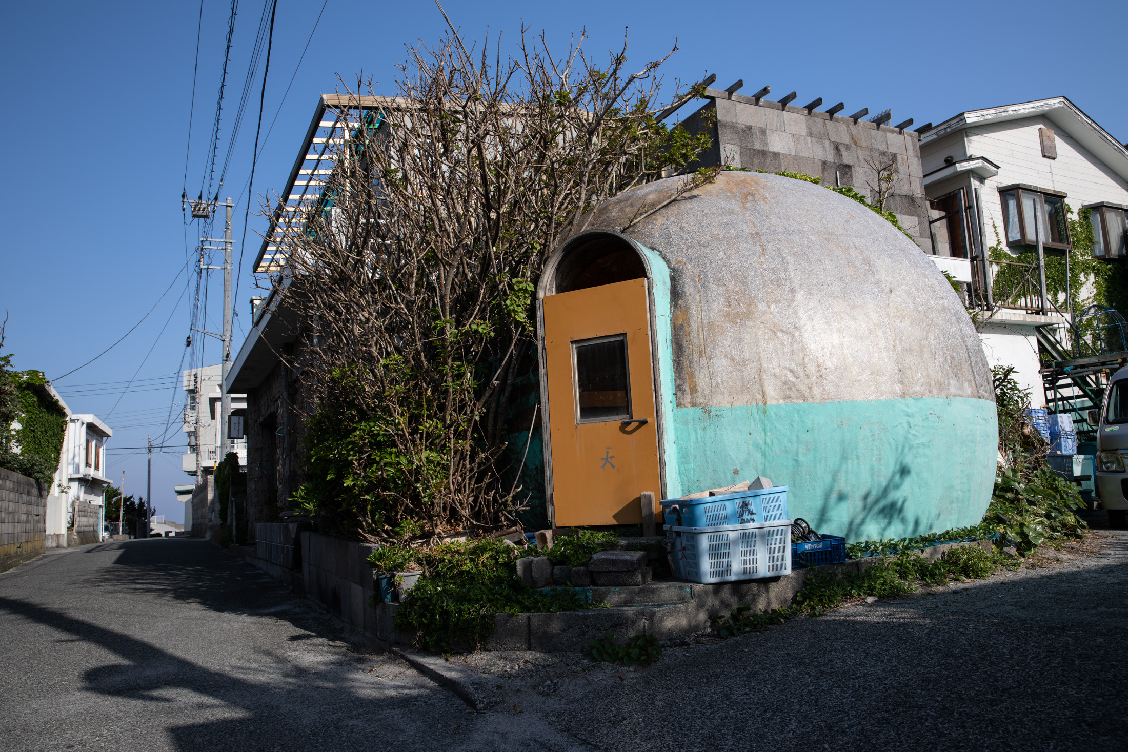 architecture, island, niijima, special, village