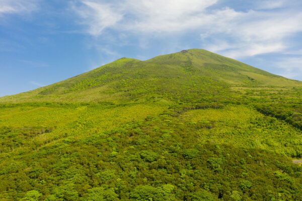 Lush Volcanic Peak: Mount Hachijo-Fuji, Tokyo Islands