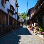 Tomonouras historic porttown charms, traditional architecture.