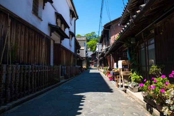 Tomonouras historic porttown charms, traditional architecture.