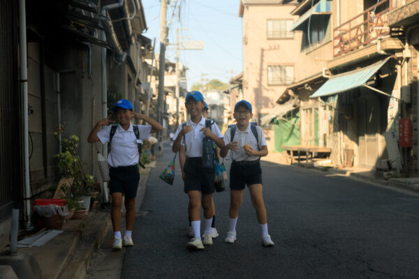 Quaint Japanese port town Tomonouras historic charm.