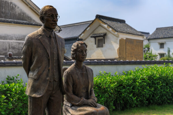 Timeless Bronze Sculpture in Takehara, Japan