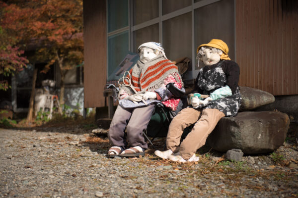 Handcrafted dolls in Nagoro, rural Japanese village