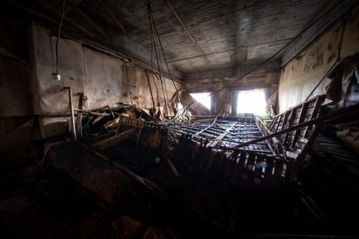 Decaying Hachijo Royal Hotel: A Remnant of Past Luxury and Times Passage.