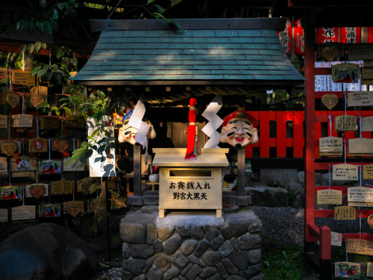 Serene Kyoto bamboo forest shrine path