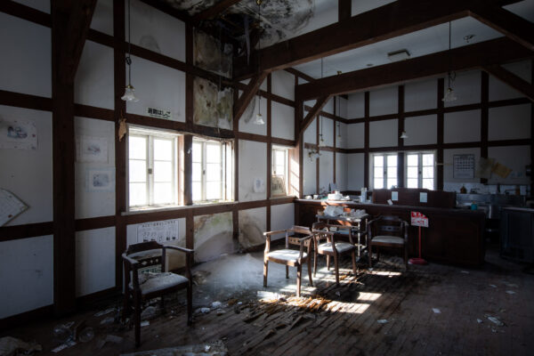 Decaying Medieval Hall: Forgotten Remnants