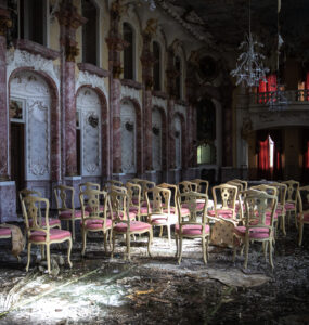 Decaying Opulence: Remnants of Forgotten Grandeur