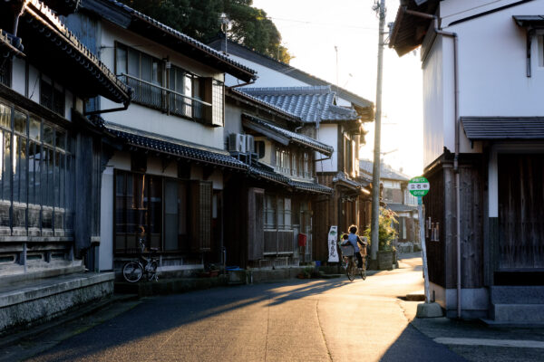 Charming Boat Houses in Ine Village, Japan - Serene, traditional wooden structures over water.