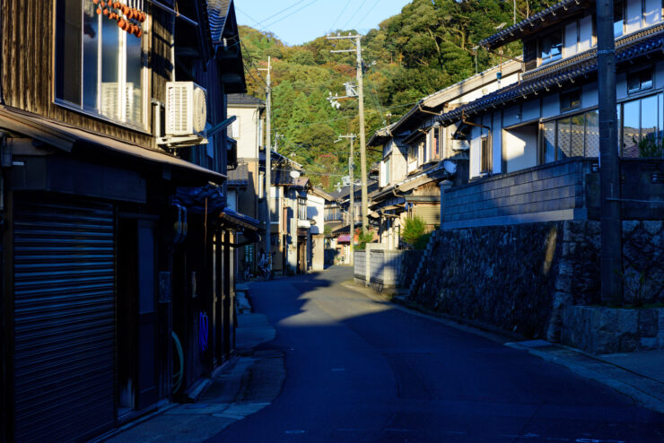 Charming Coastal Town of Ine, Japan - Traditional boat houses in a serene atmosphere.