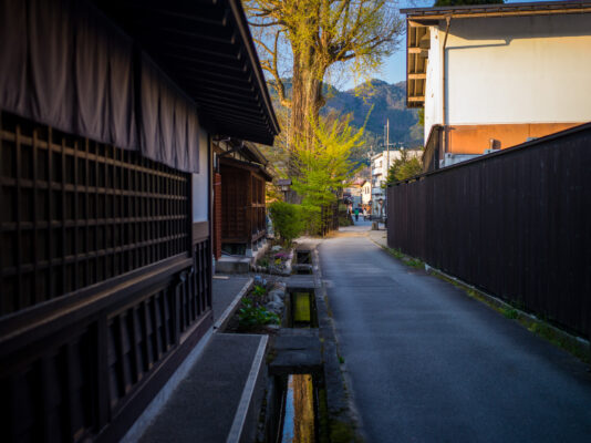 Traditional Japanese Alleyway, Hida-Furukawa