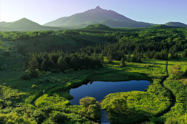 Rishiris Scenic Mountain Paradise, Northern Japan