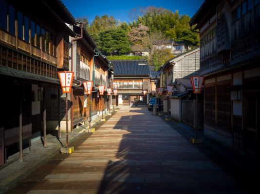 Beautifully Preserved Traditional Japanese Neighborhood, Kanazawa