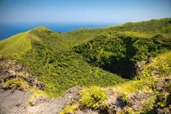 Scenic Volcanic Hachijojima Island Landscape, Tokyo