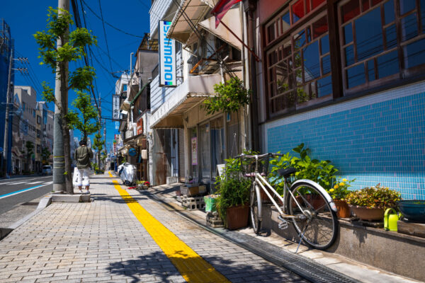 Colorful Literary Town Street, Onomichi, Japan